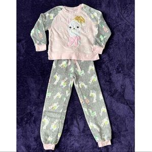 Soft Comfy Kensie Girl 2-Piece Pajama Set PJs Size Small 7/8